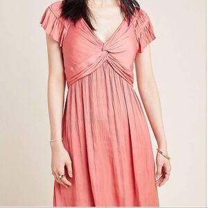 Anthropologie Current Air Sherri Twisted Dress NWT